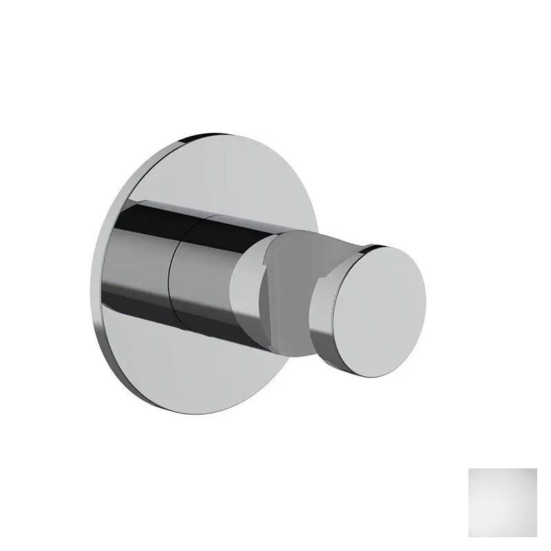 Almar Round Держатель душевой лейки на стену из латуни, цвет: matt white E120012.MW