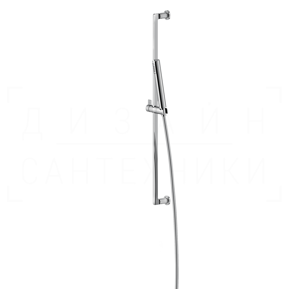 Gessi Inciso Душевой гарнитур: ручной душ, штанга, держатель, шланг 150 см, цвет: chrome 58145#031
