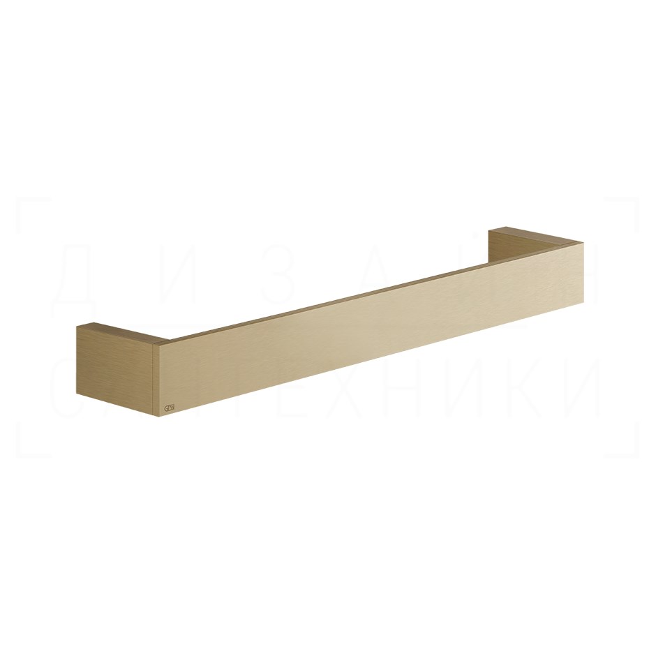 Gessi Inverso/Rettangolo Полотенцедержатель 31,5 см, подвесной, цвет: warm bronze brushed PVD 20897#726