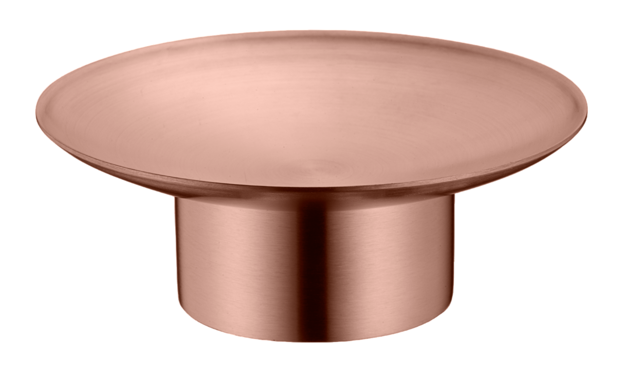 Boheme Uno Мыльница с латунной чашей, настольная, цвет: copper brushed 10981-CB