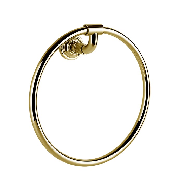 Gessi Venti20 Полотенцедержатель кольцо d22,2 см, подвесной, цвет: gold PVD 65509#246