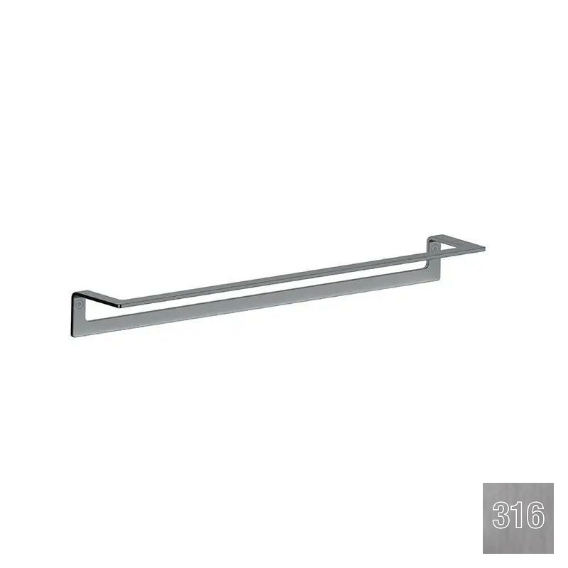 Almar Accessories Полотенцедержатель 30 см, подвесной, цвет: 316 brushed stainless steel E305002.316
