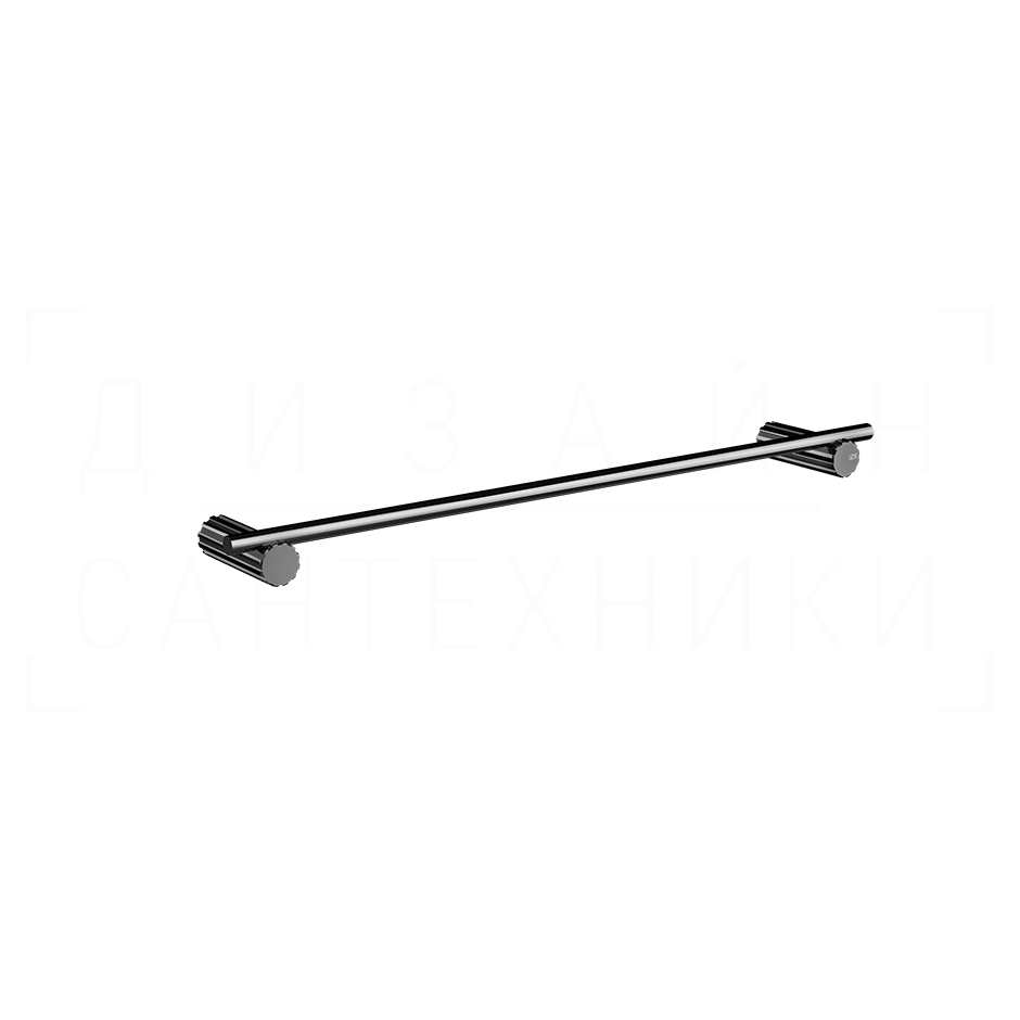 Gessi Incastri Полотенцедержатель 35 см, подвесной, цвет: black metal PVD 75497#706