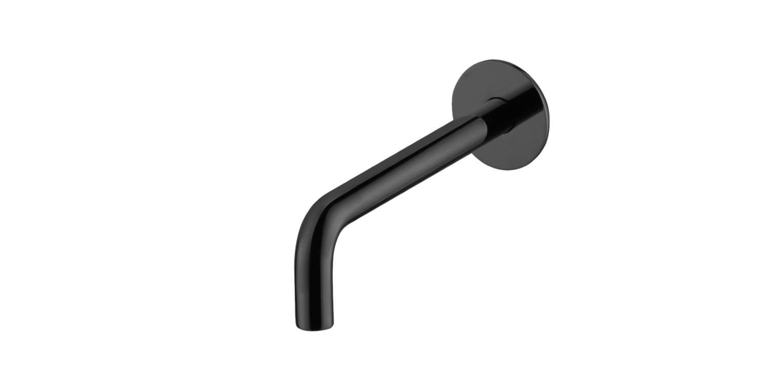 Boheme Fusion Излив настенный 19,1 см, цвет: black 625-B