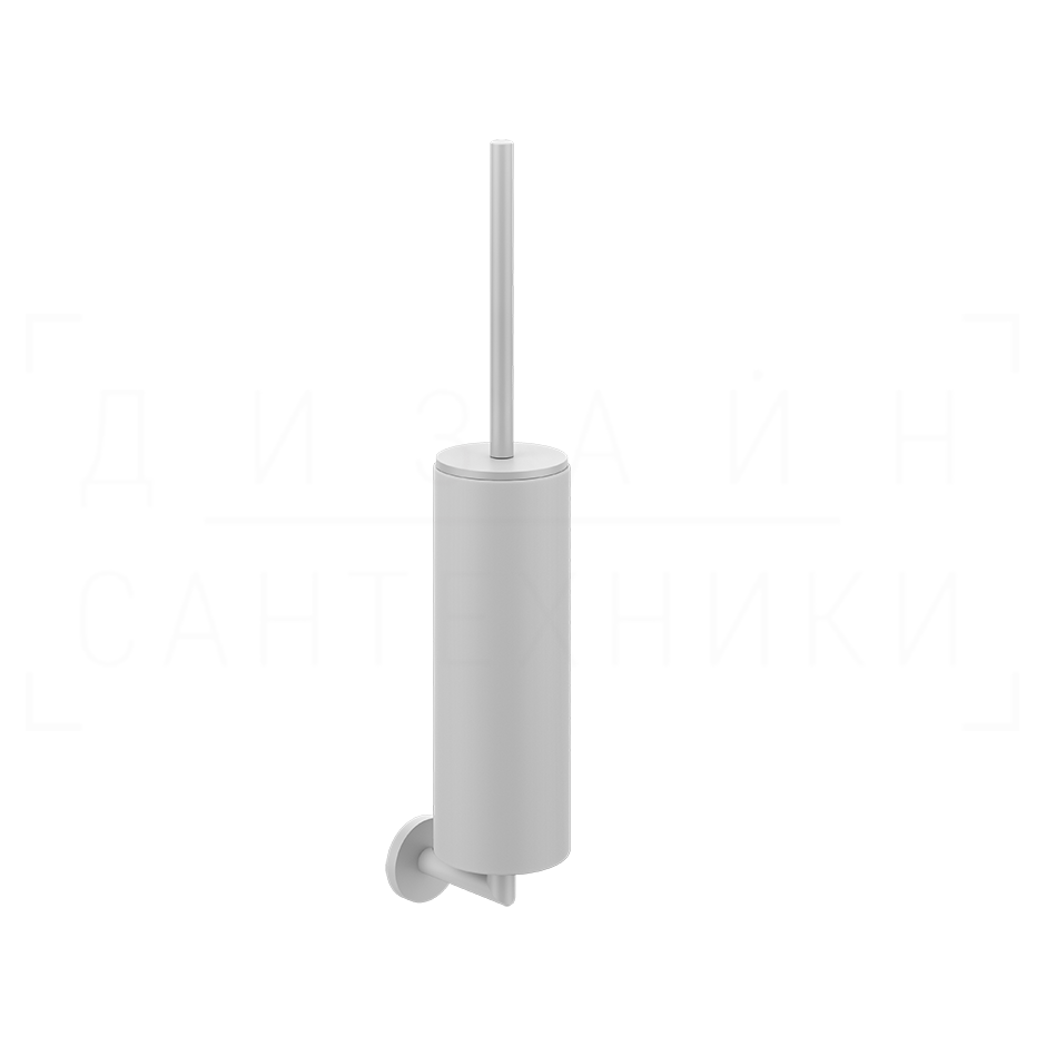 Gessi Ventaglio Ершик для унитаза подвесной, с кермической колбой Neolite, цвет: white/matte white 63619#279