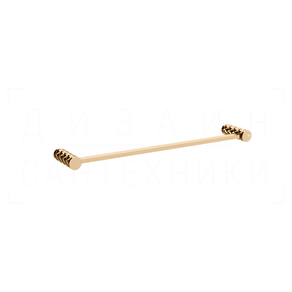 Gessi Pelle Полотенцедержатель 47,8 см, подвесной, цвет: warm bronze PVD 78600#735