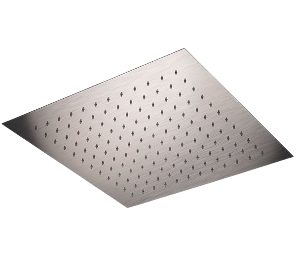 Remer X Style Inox Верхний душ встраиваемый в потолок 44x44 см, 1 режим, цвет: inox spazzolato SS357EFS44
