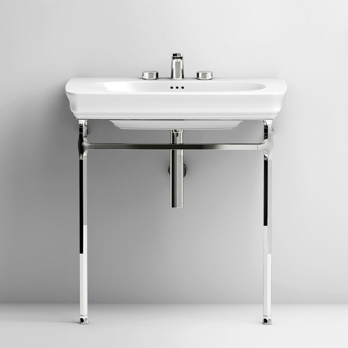 ArtCeram Civitas Консоль напольная металлическая для раковины 55x44x75h см, цвет: chrome CIA001 71