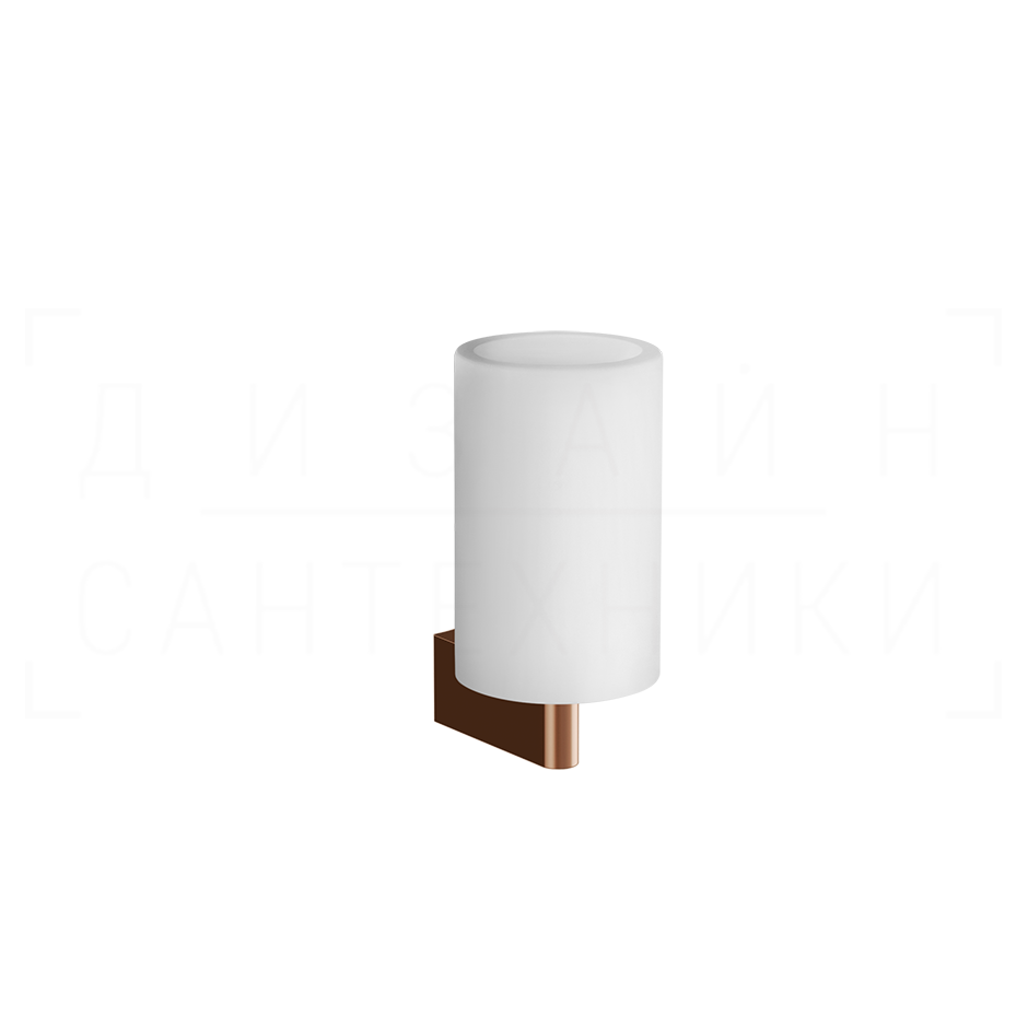Gessi Origini Стакан подвесной, керамический Neolite, цвет: white/copper PVD 66407#030