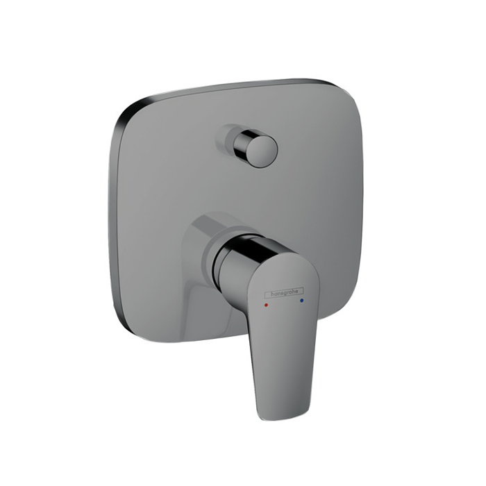 Hansgrohe Talis E Смеситель для ванны встраиваемый на 2 потребителя, цвет: шлифованный черный хром 71745340