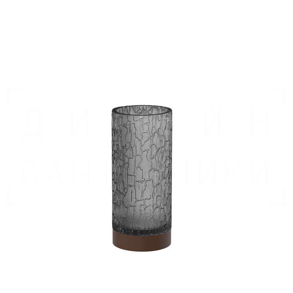 Gessi Incastri Стакан настольный, полимерный Resin, цвет: dark bronze 75431#845