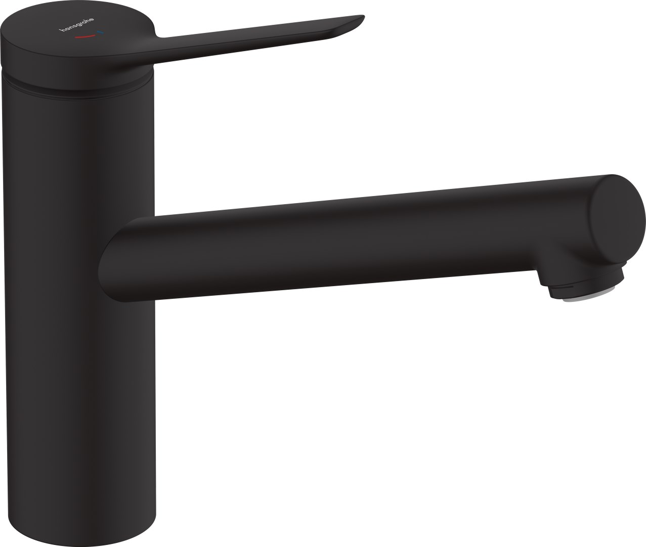 Hansgrohe Zesis M33 Смеситель для кухни, высота излива 15 см, цвет: матовый черный 74813670