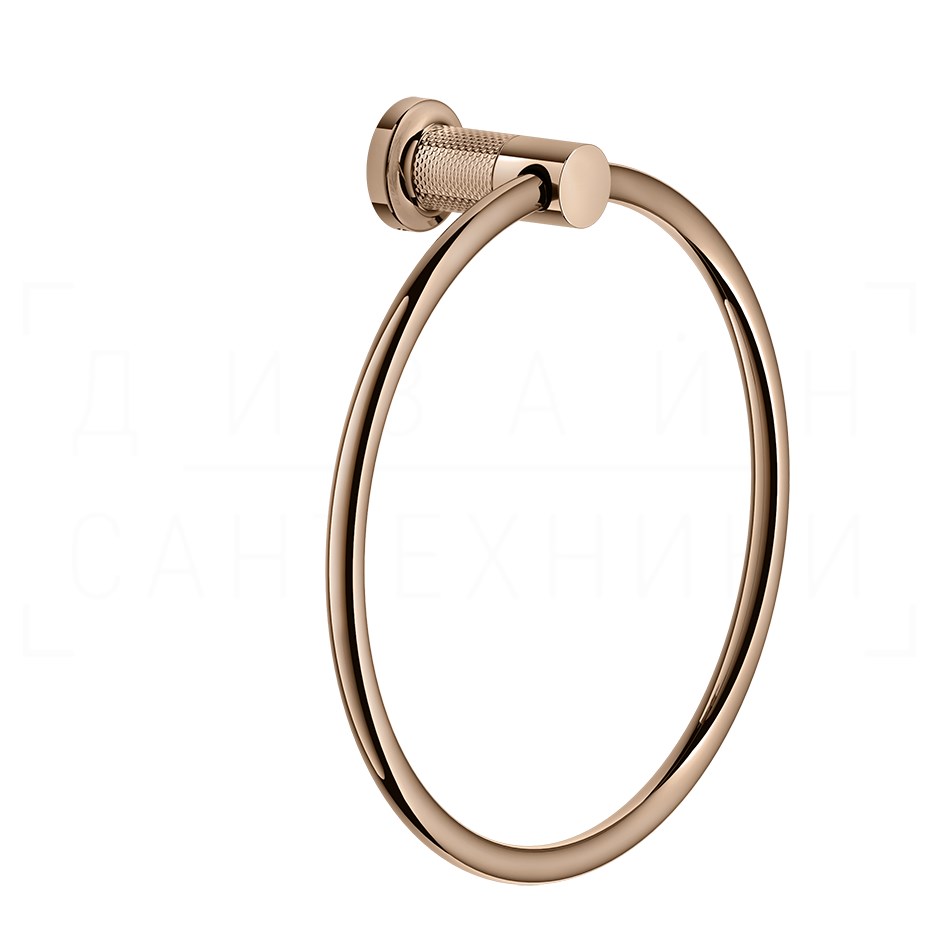 Gessi Inciso Полотенцедержатель кольцевой d22,2 см, подвесной, цвет: copper PVD 58509#030