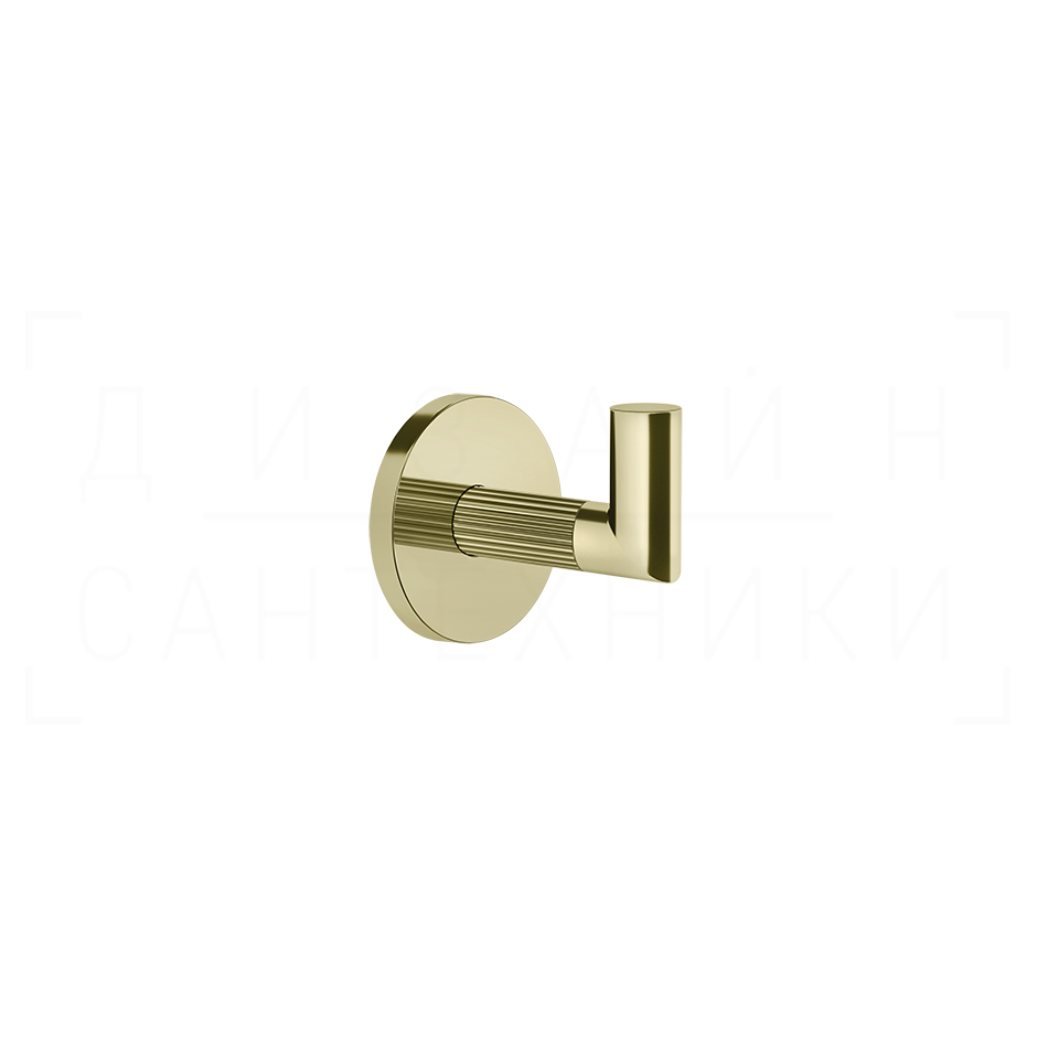 Gessi Ingranaggio Крючок для полотенец одинарный, подвесной, цвет: brass PVD 63821#710