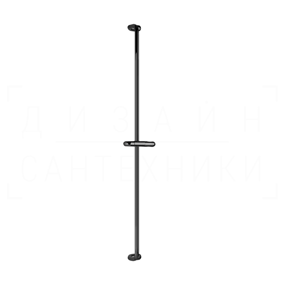 Gessi Goccia Душевая штанга 82,2 см, с держателем для лейки, цвет: black metal PVD 33644#706