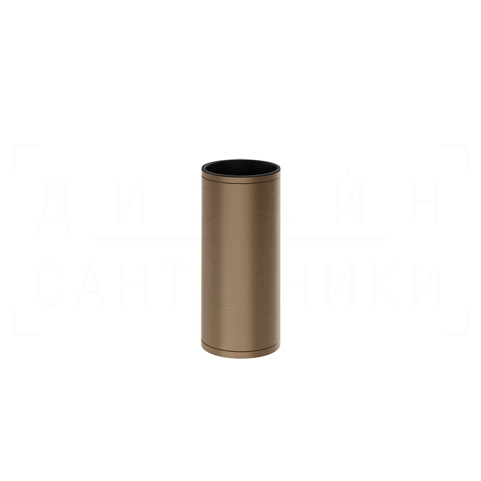 Gessi Pelle Стакан настольный, латунный, цвет: coffee bronze brushed PVD 78531#761