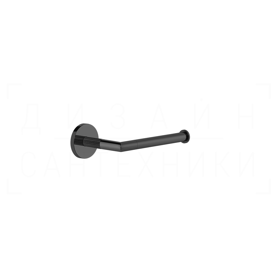 Gessi Ingranaggio Держатель для туалетной бумаги открытый, подвесной, цвет: black metal PVD 63855#706