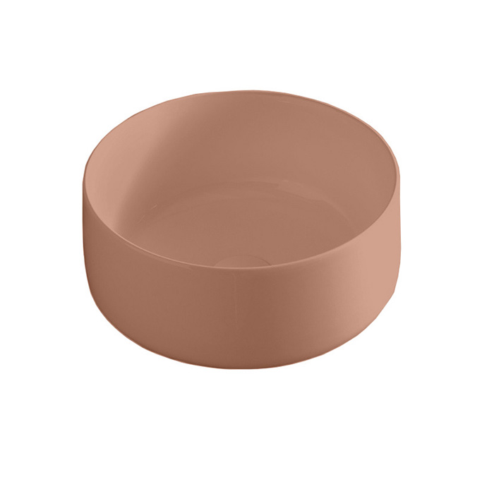 ArtCeram Cognac Раковина чаша d35x16h см, без перелива, покрытие Saniglaze, цвет: brown tortora COL004 40 00