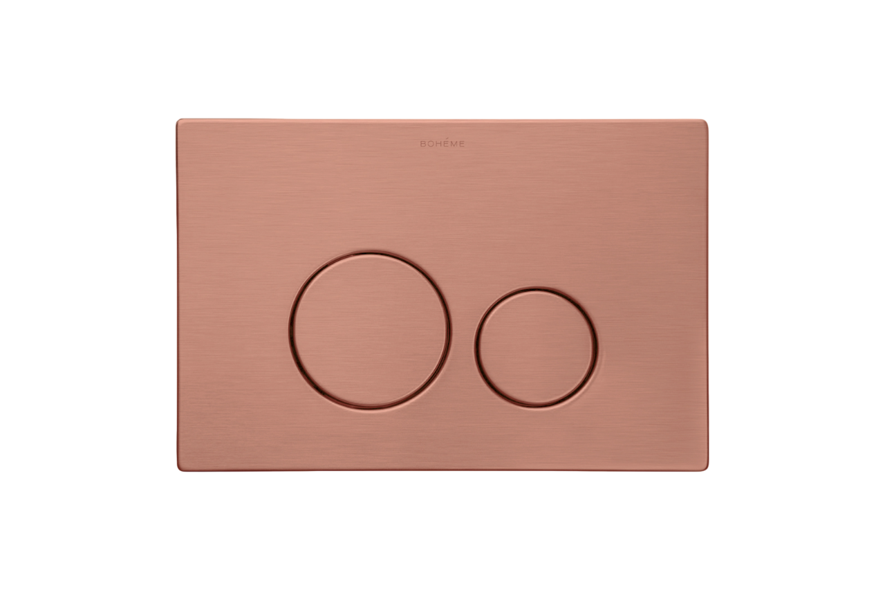 Boheme Кнопка смыва для инсталляции Geberit, нержавеющая сталь, цвет: copper brushed 649-CB