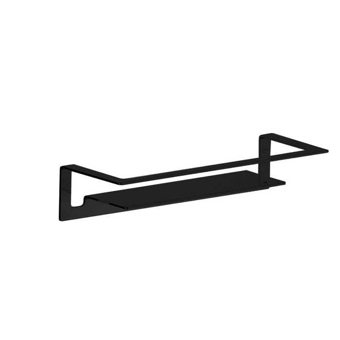 Almar Accessories Полка подвесная 30х7h см, цвет: polished deep black E300001.DB