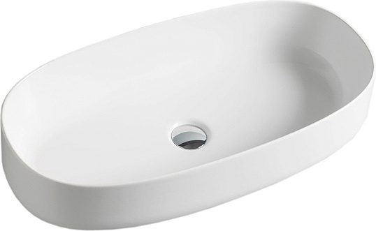 ArtCeram Cognac Раковина чаша 68x35x15h см, без перелива, покрытие Saniglaze, цвет: glossy white COL005 01 34