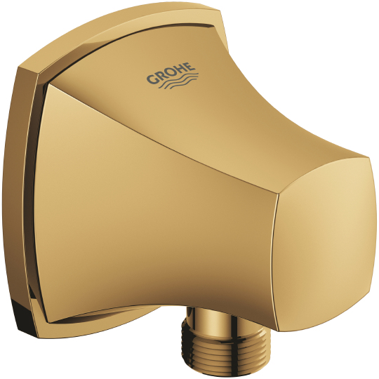 Grohe Grandera Шланговое подключение 7х6,9хh7 см, цвет: золото глянцевое 27970GL0