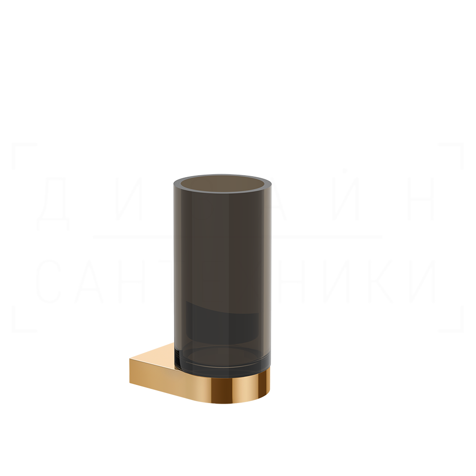 Gessi Perle Стакан подвесной, стеклянный, цвет: warm bronze PVD 74816#735