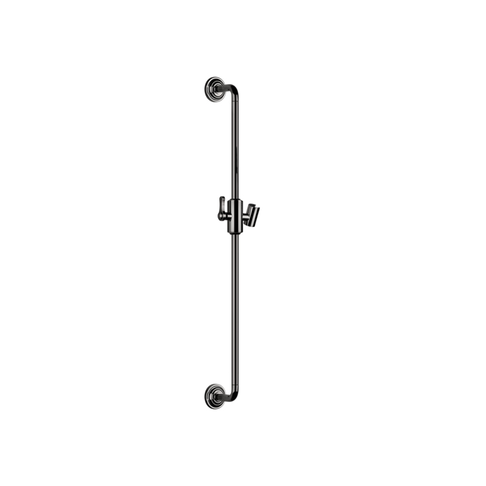 Gessi Venti20 Душевая штанга 86,5 см, с держателем для душа, цвет: black metal PVD 65145#706