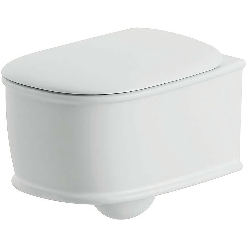 ArtCeram Atelier Унитаз подвесной безободковый 37x52 см, цвет: matt white ATV001 05 00