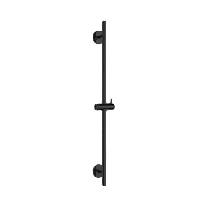 Almar Round Душевая штанга 100 см с держателем для лейки, цвет: matt black E087075.MB