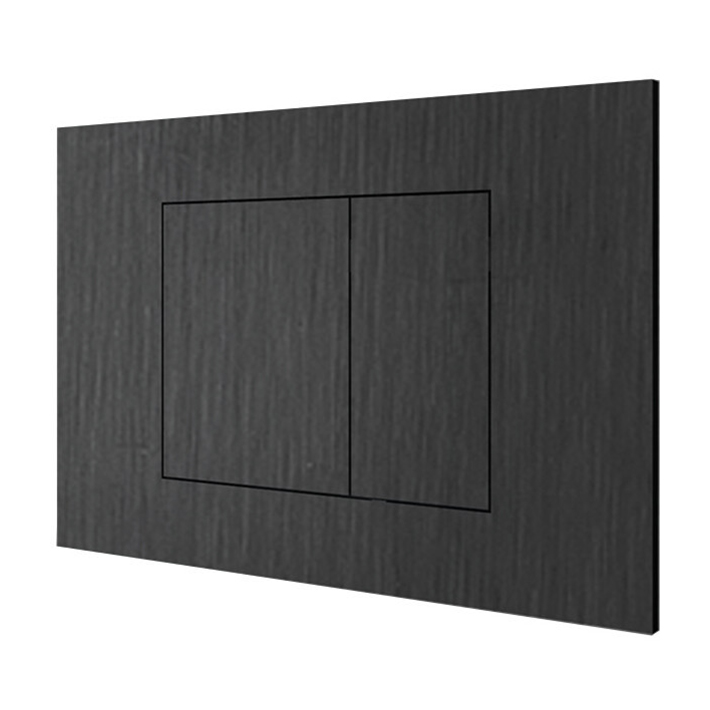 Almar WC Plate Кнопка смыва для бачка, цвет: brushed gun metal PVD E330001.GM