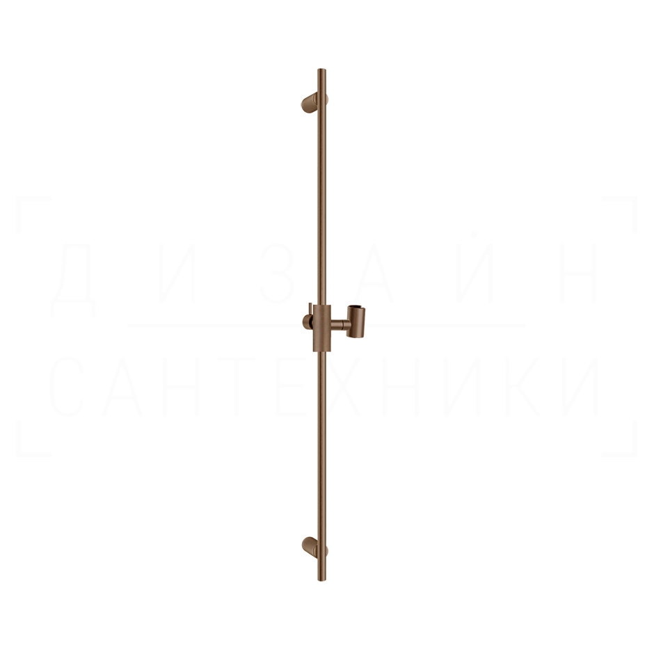 Gessi Anello Душевая штанга 90 см, с держателем для лейки, цвет: copper brushed PVD 63485#708