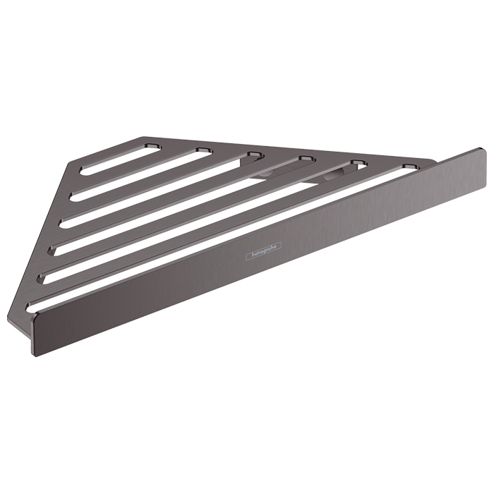 Hansgrohe AddStoris Угловая корзинка подвесная 30,5x15,7 см, цвет: графит 41741340