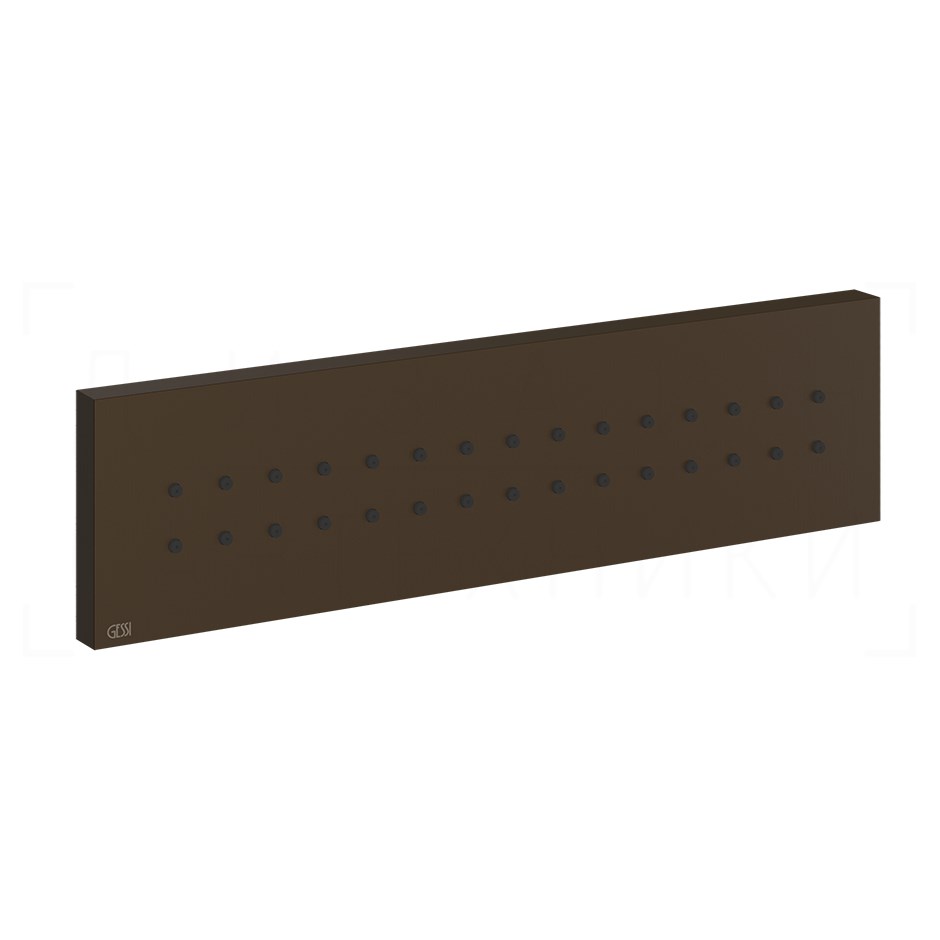 Gessi Body Jets Душевая форсунка боковая 24х6,5h см, цвет: dark bronze 32975#845