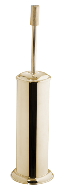 Boheme Royal Cristal Ершик для унитаза напольный с латунной колбой, цвет: gold 10928-G