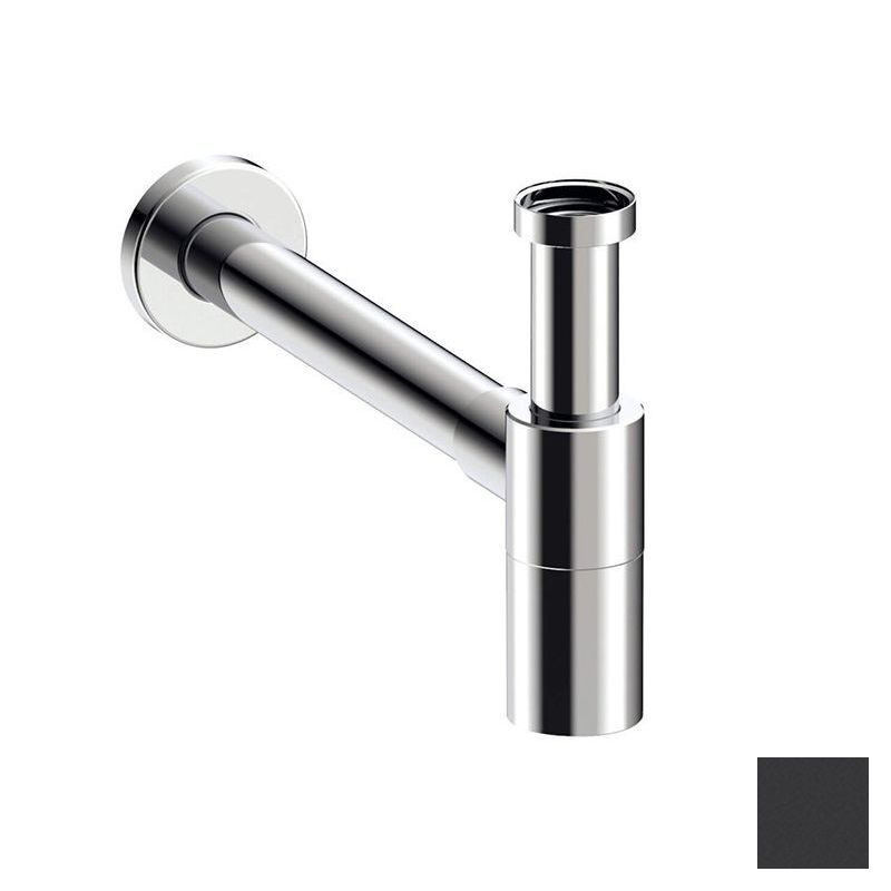 Almar Mixers Сифон для раковины латунный, цвет: matt black E096002.MB