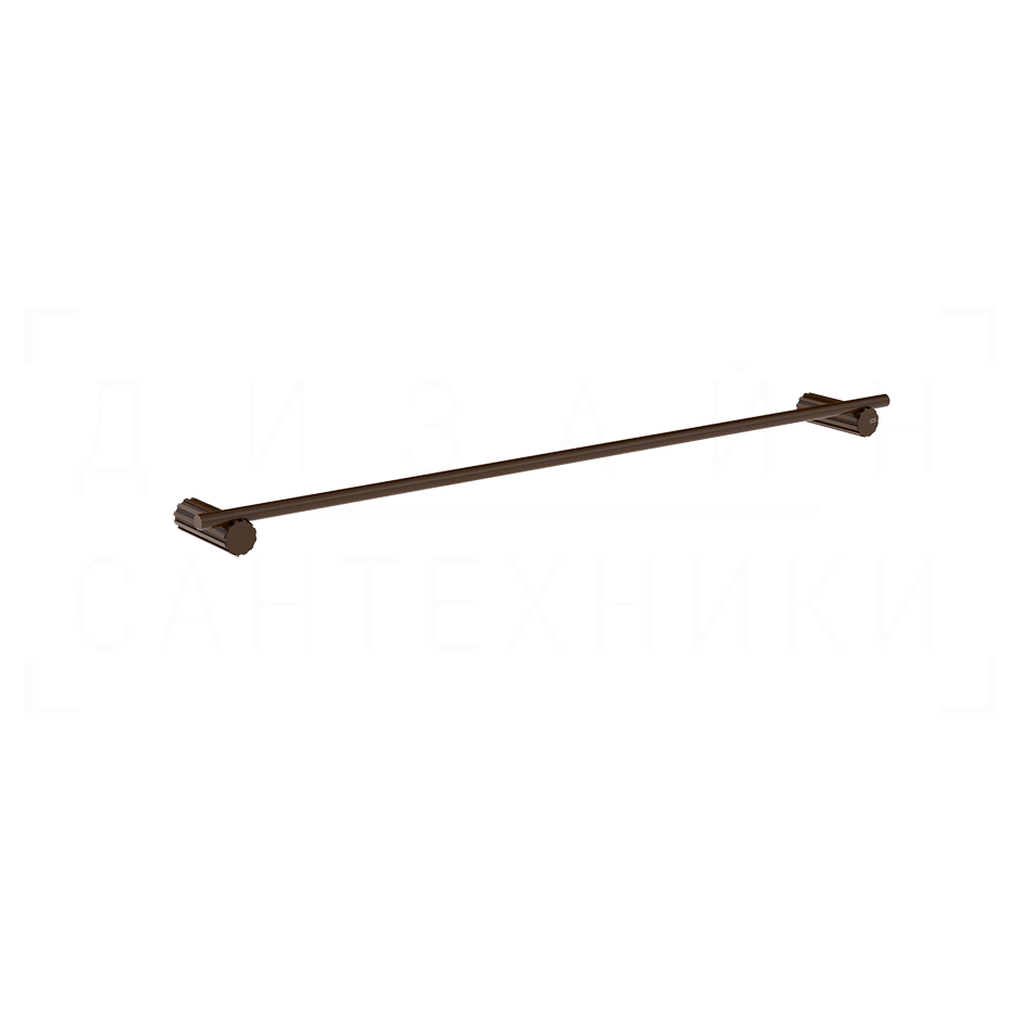 Gessi Incastri Полотенцедержатель 65 см, подвесной, цвет: dark bronze 75503#845