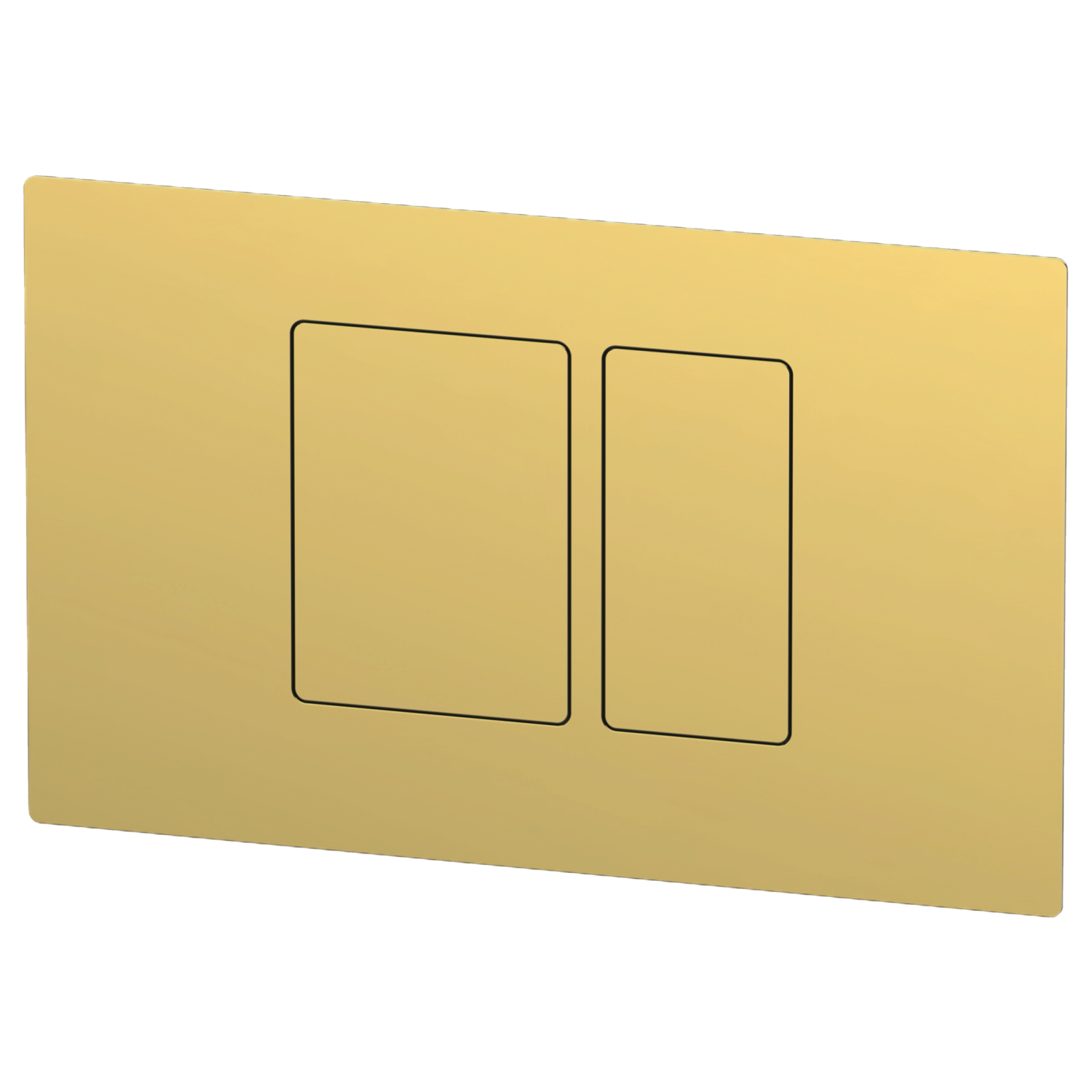 Remer Кнопка смыва для инсталляции Geberit/TECE, нержавеющая сталь, цвет: oro lucido RB820DO