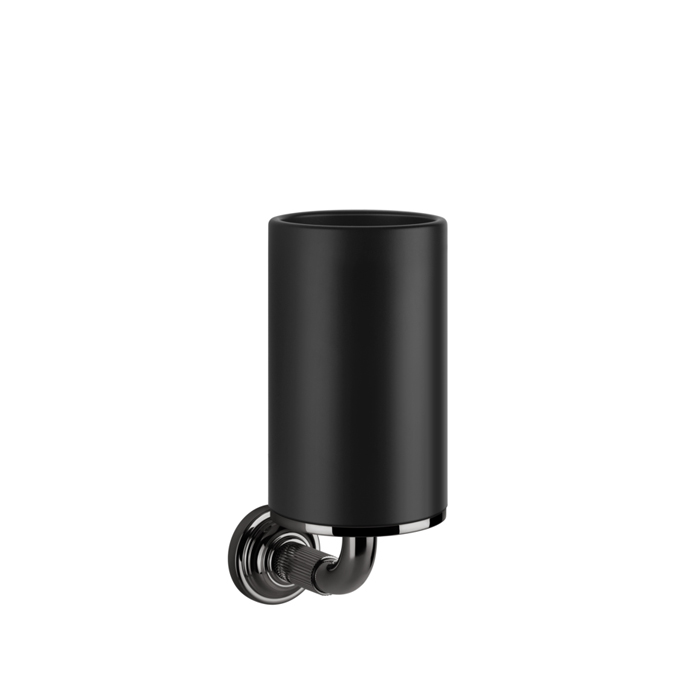 Gessi Venti20 Стакан подвесной, керамический, цвет: black metal PVD 65408#706