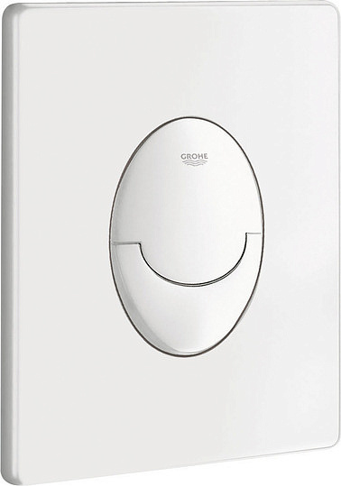 Grohe Skate Air Кнопка смыва для унитаза, 2 режима, пластик, цвет: альпин-белый 38505SH0