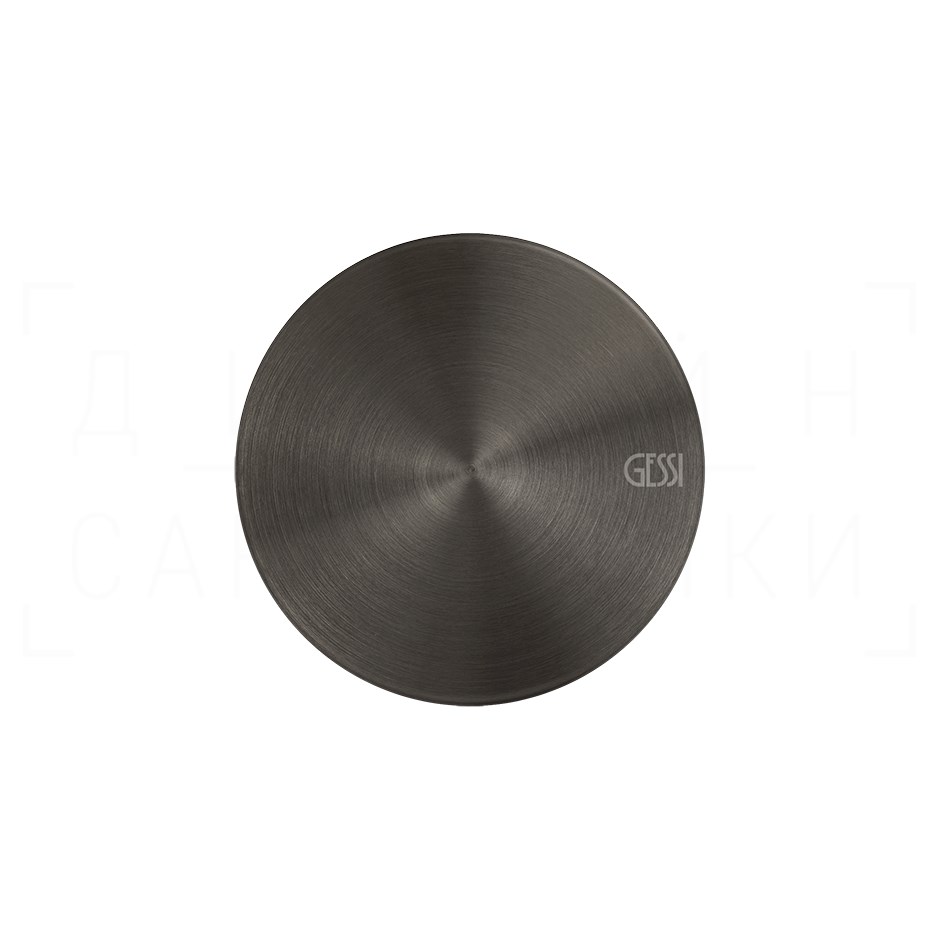 Gessi Origini Вставка для ручек, цвет: black metal brushed PVD 66600#707
