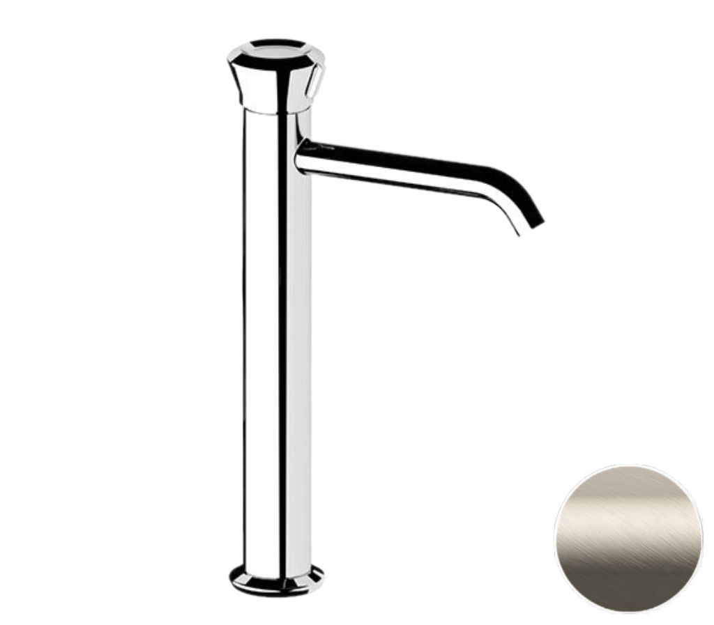 Remer Element Смеситель для раковины, без донного клапана, цвет: visual inox ET11LXLXV