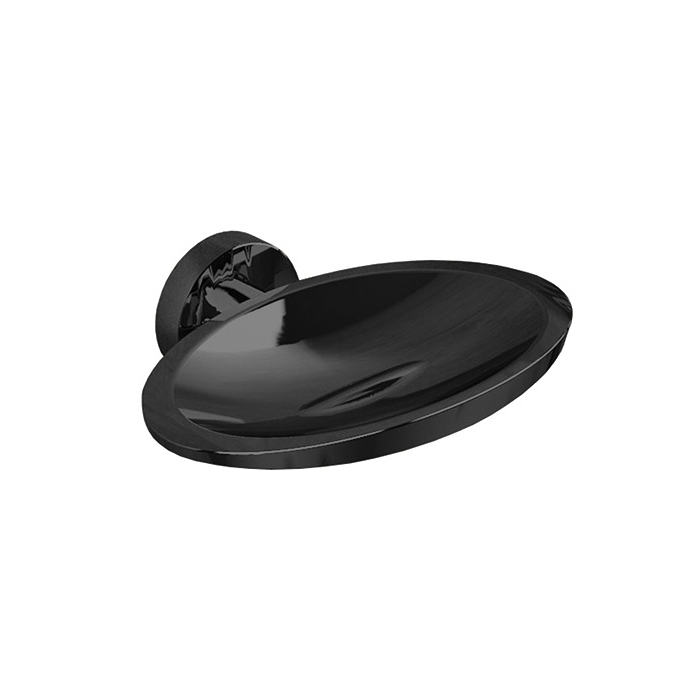 Colombo Design Plus Мыльница подвесная с чашей, латунь, цвет: graphite W4901.GL