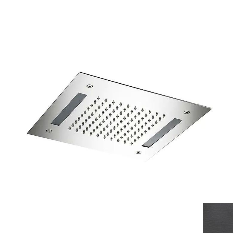 Almar Square 300 Потолочный душ 30х30 см, встраиваемый, 1 режим, цвет: PVD brushed absolute black E044174.AB