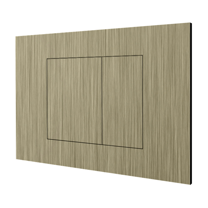 Almar WC Plate Кнопка смыва для бачка, цвет: brushed high brass E330001.HB