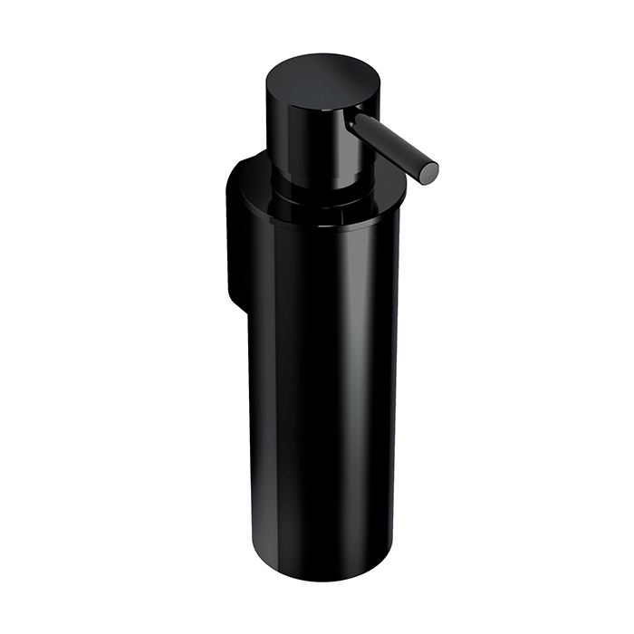 Colombo Design Mini Дозатор для жидкого мыла, подвесной, латунная колба, цвет: matt black B9342.NM