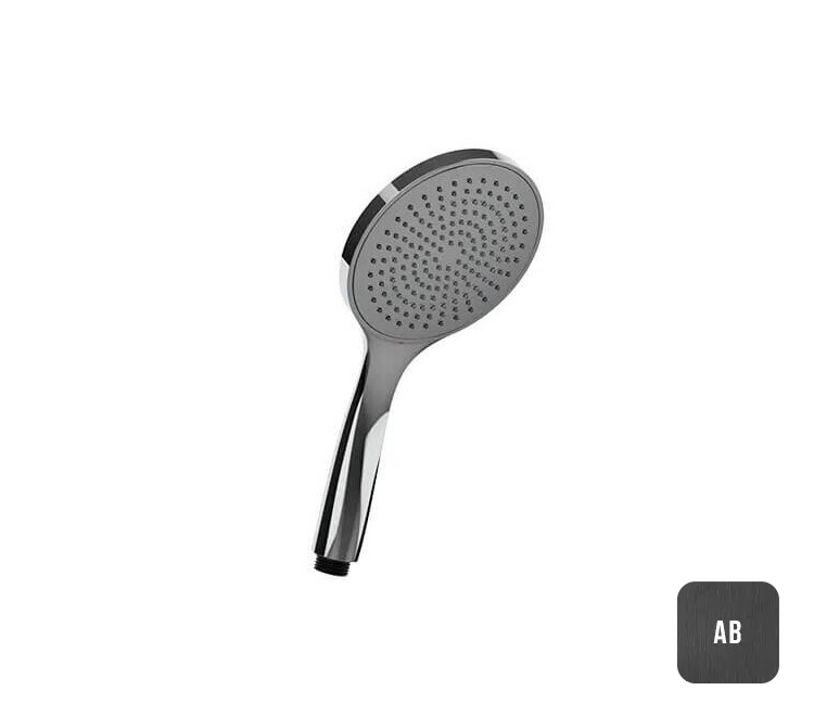 Almar Velvet Ручной душ d13 см, 1 режим, цвет: brushed absolute black E082116.AB