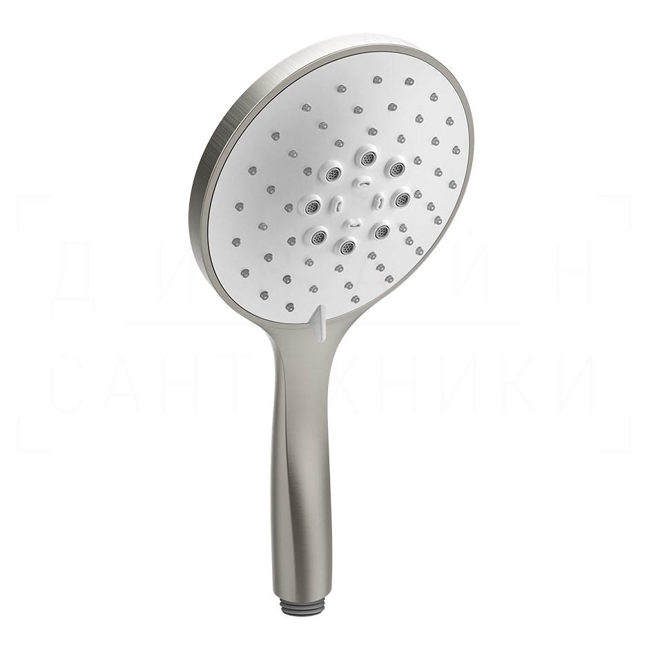 Gessi Ручной душ с 3 видами струи, цвет: chrome brushed 14376#147