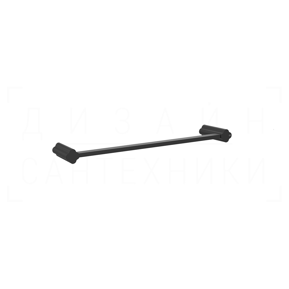 Gessi Ludovica Полотенцедержатель 32,8 см, подвесной, цвет: matte black 76497#299