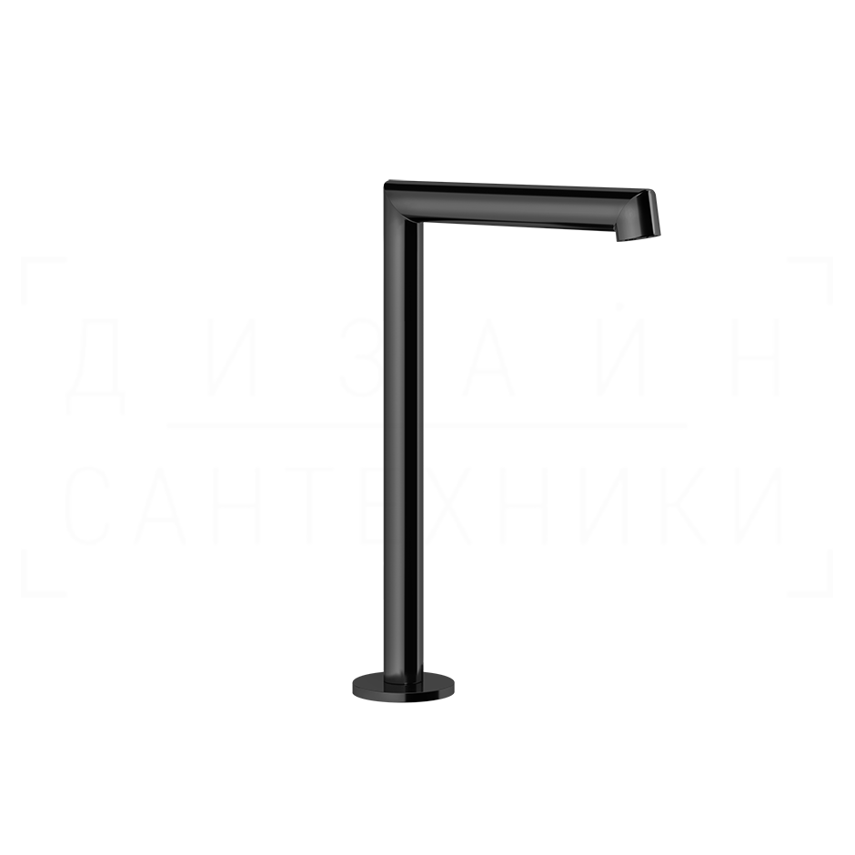 Gessi Anello Излив высокий отдельностоящий для раковины 16 см, цвет: black metal PVD 63323#706